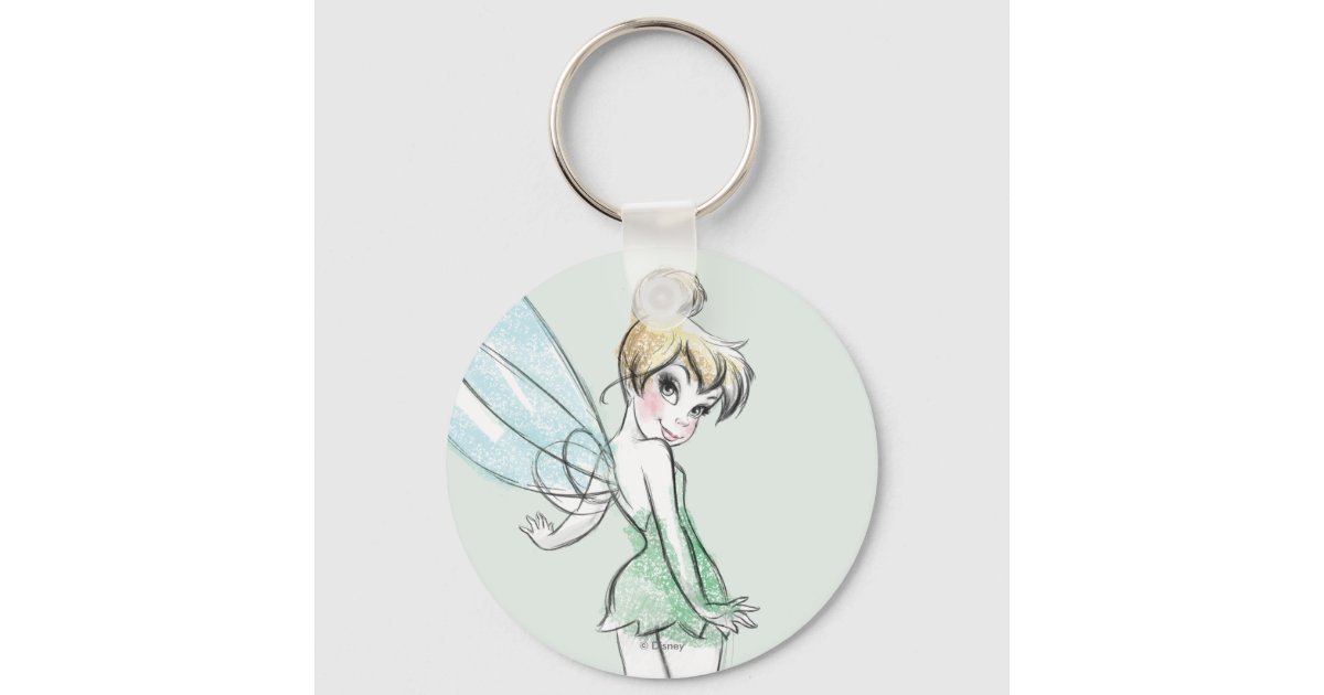 Fearless Tinker Bell Keychain Zazzle