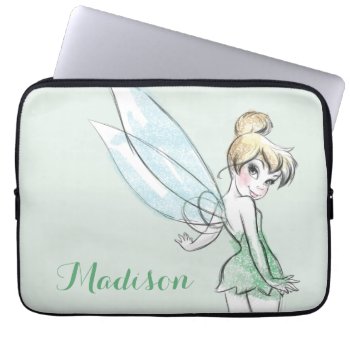 Fearless Tinker Bell Laptop Sleeve by tinkerbell at Zazzle