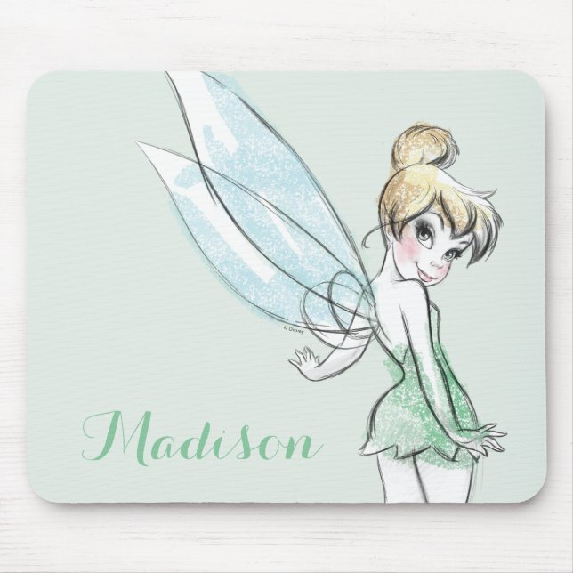 Fearless Tinker Bell Mouse Pad (Front)