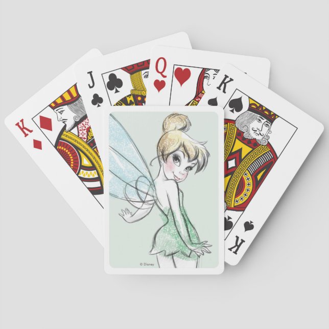 Fearless Tinker Bell Playing Cards (Back)
