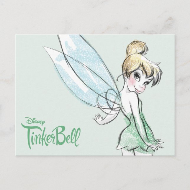 Fearless Tinker Bell Postcard (Front)