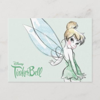 Fearless Tinker Bell Postcard by tinkerbell at Zazzle