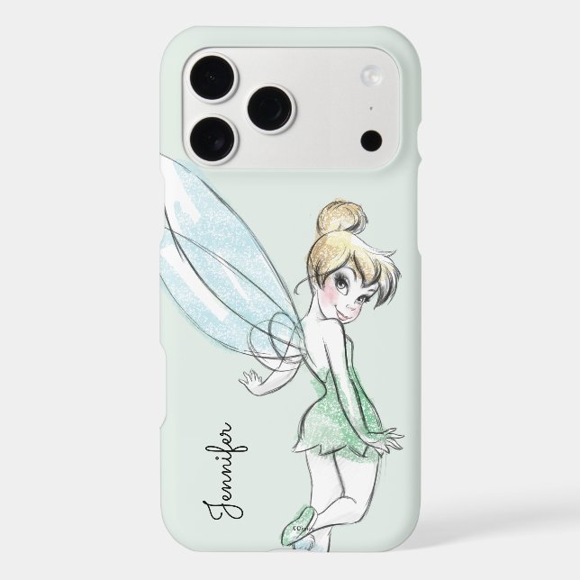 Fearless Tinker Bell | Your Name Iphone Case (Back)