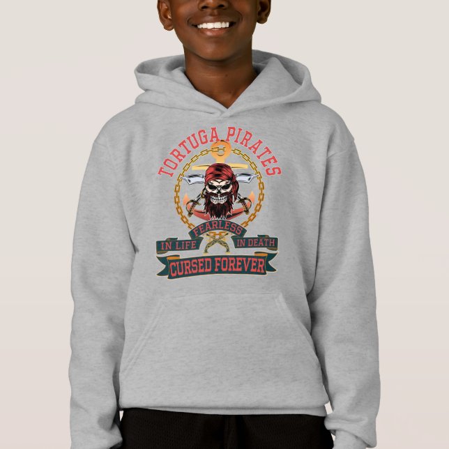 FEARLESS TORTUGA PIRATES HOODIE (Front)