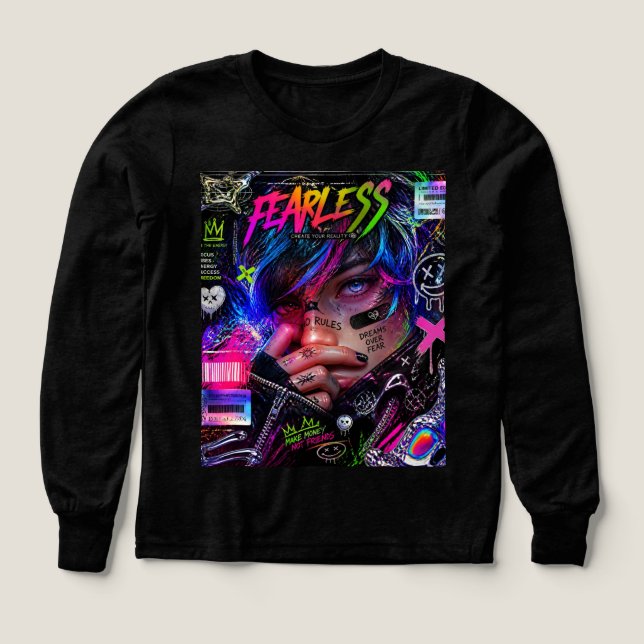 Fearless Tri-Blend Shirts (Design Front)