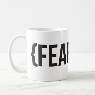 Fearless - You Choose Background Color Coffee Mug