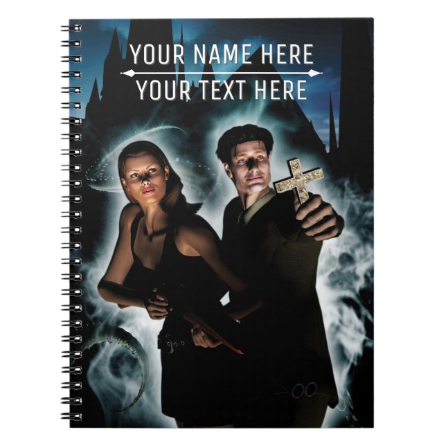 Fearless young couple notebook (Front)