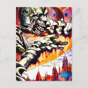 Fear's Ravager - Ken Gage Art Postcard