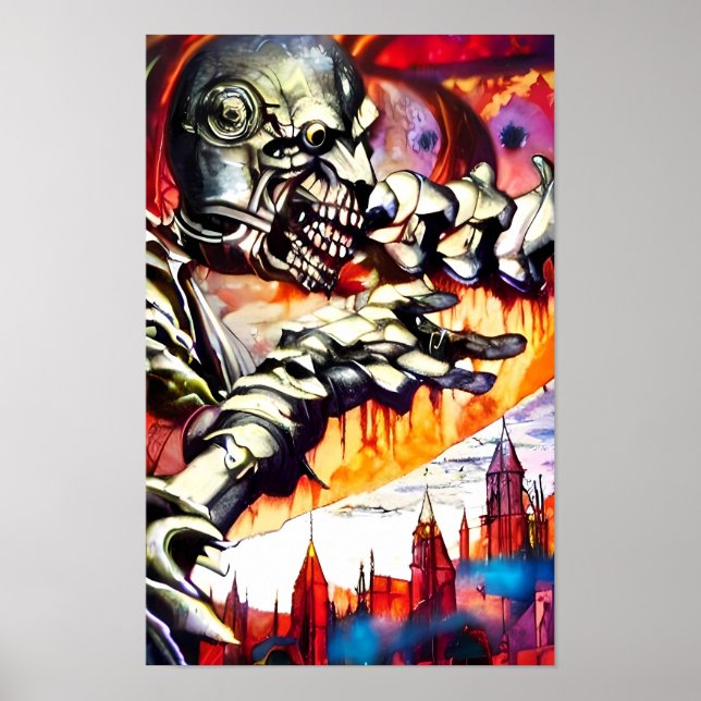 Fear's Ravager - Ken Gage Art Poster (Front)