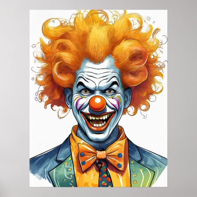 Fearsome Clown Poster (Front)