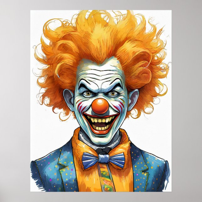 Fearsome Clown Poster (Front)
