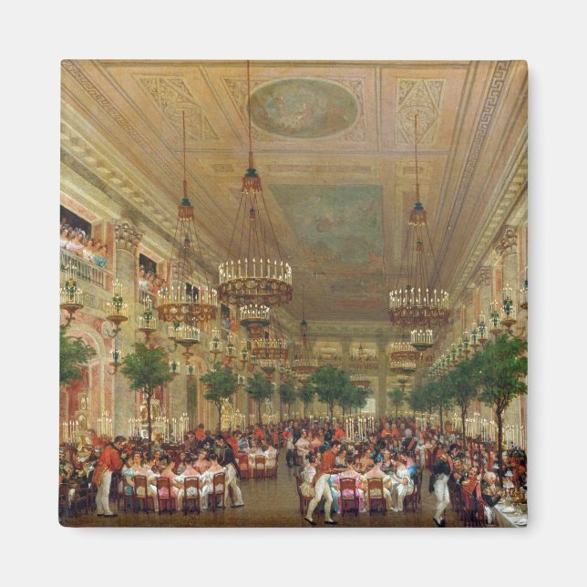 Feast at the Tuileries to Celebrate the Magnet (Front)