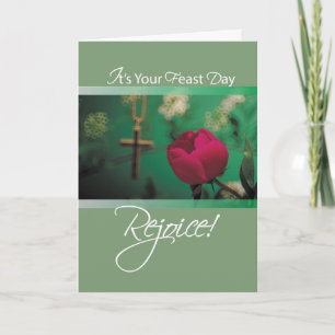 Feast Day Rejoice Card