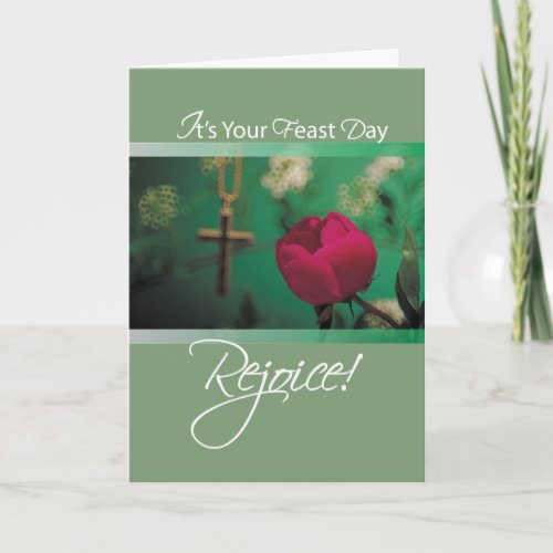 Feast Day Rejoice Card