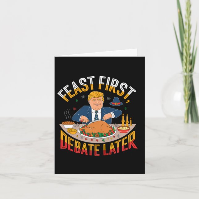 Feast First  Card (Front)