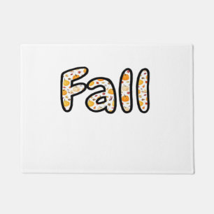 Feast Mode – Cute Autumn Comfort Food Plate Boxy T Doormat