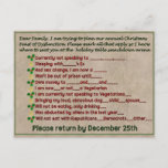 Feast Of Dysfunction Postcard at Zazzle