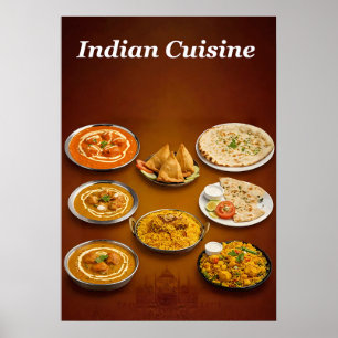 Feast of Indian Flavors Poster