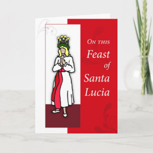 Feast of Santa Lucia Holiday Card