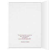 Feast of St. Francis, Animals and Stigmata Cards (Inside (Left))