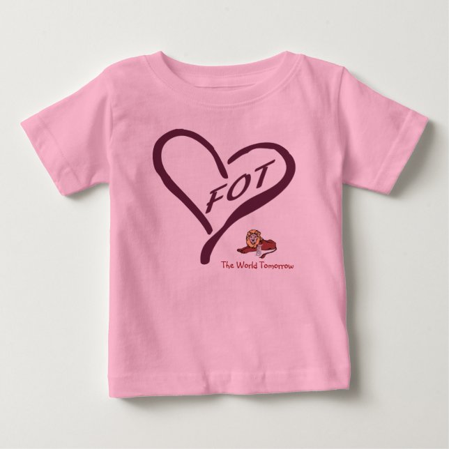 Feast of Tabernacles and The World Tomorrow Baby T-Shirt (Front)