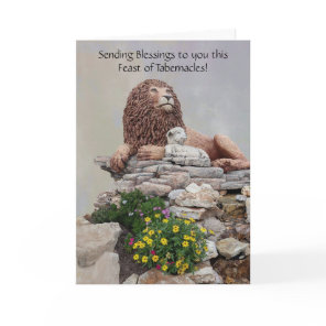 Feast of Tabernacles Card – Isaiah 65:25