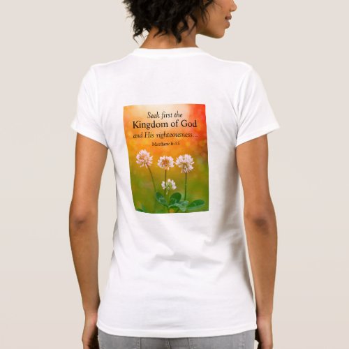 Feast of Tabernacles front and back design T_Shirt