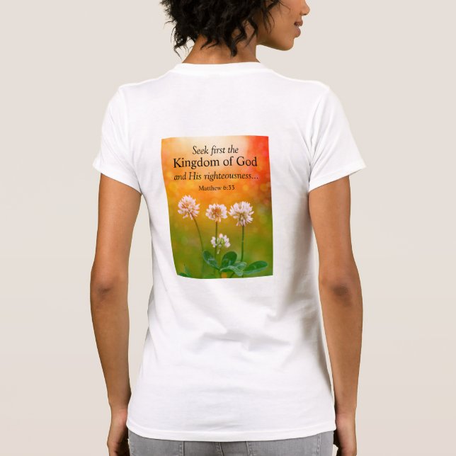 Feast of Tabernacles front and back design T-Shirt (Back)