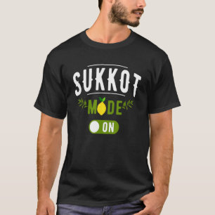 Feast of Tabernacles with Lulav and Etrog or Sukko T-Shirt