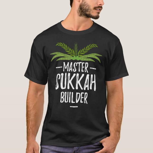 Feast of Tabernacles with Lulav and Etrog or Sukko T-Shirt (Front)