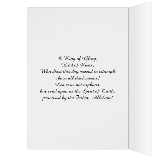 Feast of the Ascension of Jesus into Heaven (Inside (Left))