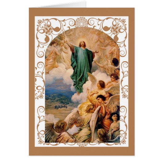Feast of the Ascension of Jesus into Heaven Cards (Front)