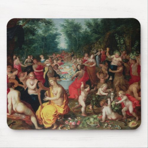 Feast of the Gods Mouse Pad