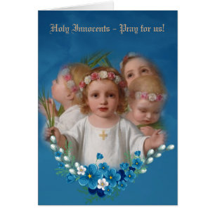 Feast of the Holy Innocents Catholic Prayer Cards