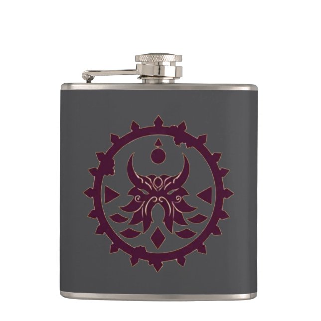Feast of the Olde Gods Water Bottle Flask (Front)