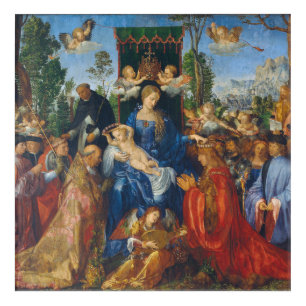 Feast of the Rosary - Albrecht Dürer, 1506 Acrylic Print
