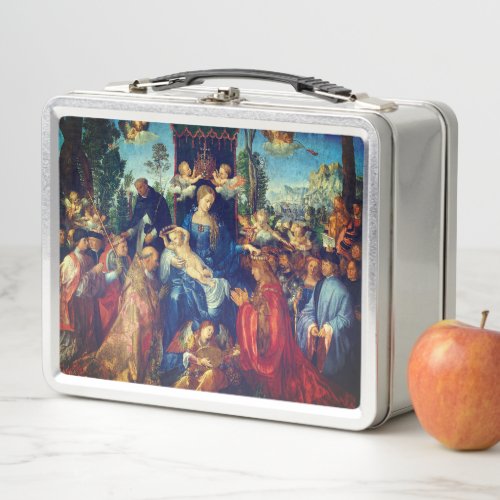 Feast of the Rosary _ Albrecht Drer 1506 Metal Lunch Box