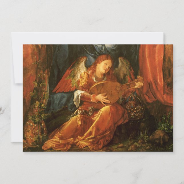 Feast of the Rose Garlands Angel by Albrecht Durer (Front)