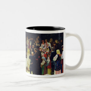 Feast of the Transfiguration of Our Lord Two-Tone Coffee Mug