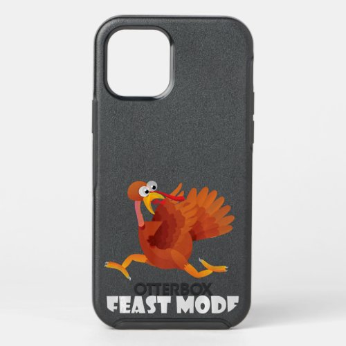 Feast On Drinking Gobble Thanksgiving Funny Fall P OtterBox Symmetry iPhone 12 Pro Case