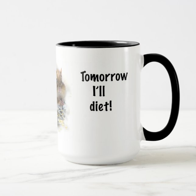 Feasting Chipmunk Mug (Right)