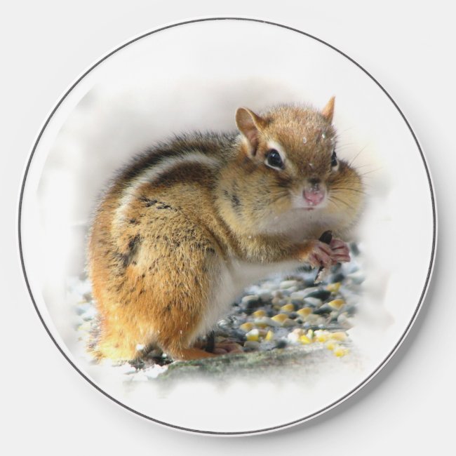 Feasting Chipmunk Wireless Charger