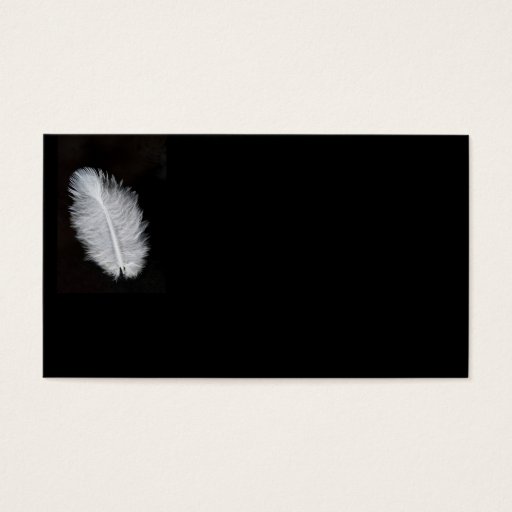 Customizable Feather Business Card Templates