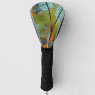Feather Abstract AI Art Golf Head Cover