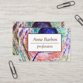 Feather Art Professional  Business Card