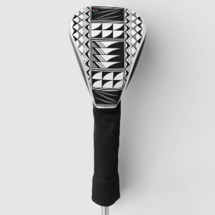 Feather Blessings in Gray Golf Head Cover