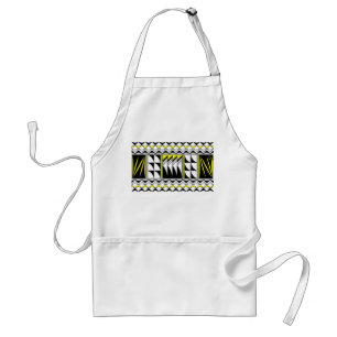 Feather Blessings in Yellow Adult Apron