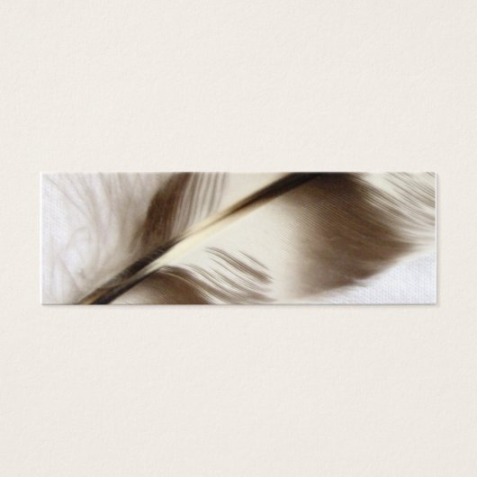 Feather bookmark (Front)