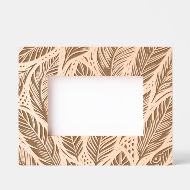 Feather Border Engraved Frames (Front)