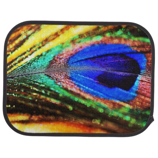 Feather by Shirley Taylor Car Floor Mat (Rear)